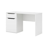 Birou alb din PAL melaminat 122x79x53 cm Fulya Ipar